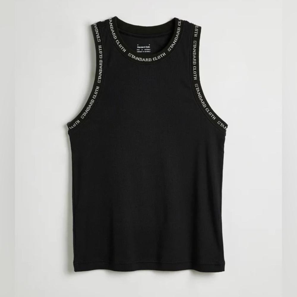 Men’s Standard Cloth Ribbed Tank Top Size Small